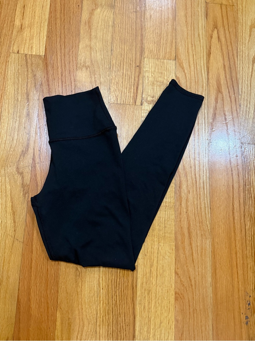 Aerie Chill Play Move High Rise Cropped Black Leggings XS 23"